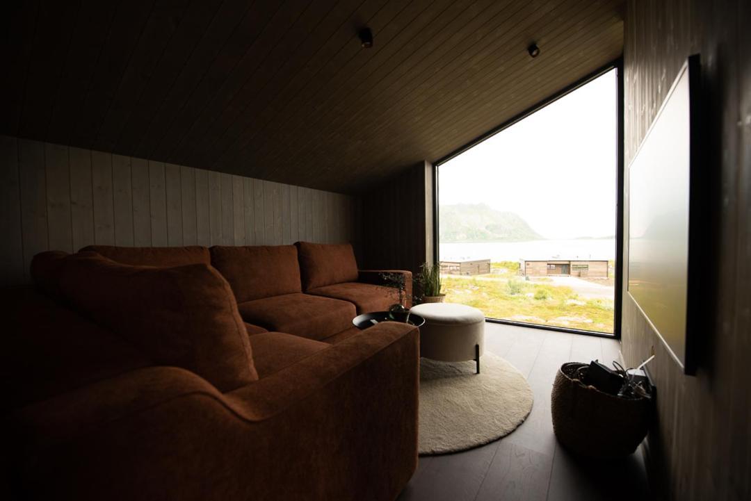 Hoda Cabin - Luxury Lodge With Jacuzzi And Sauna Lyngværet Dış mekan fotoğraf